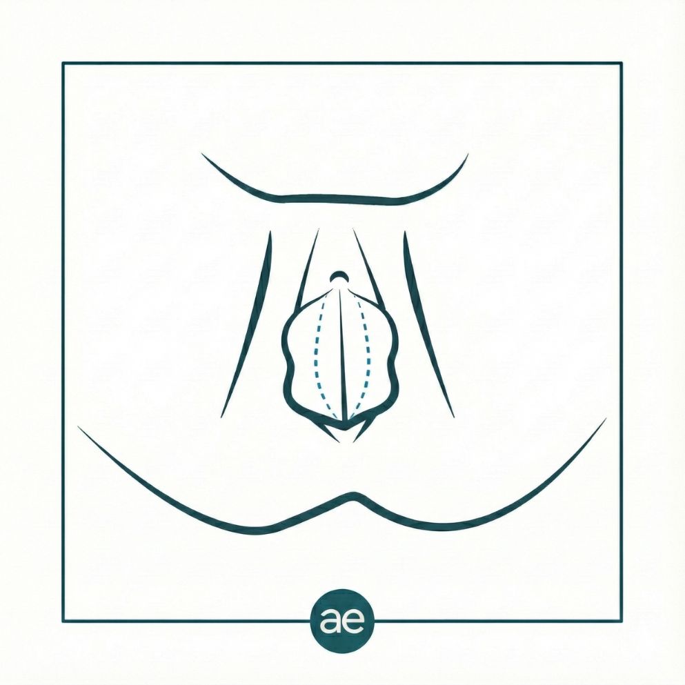 Schamlippenverkleinerung &ndash; Verkleinerung der inneren Schamlippen